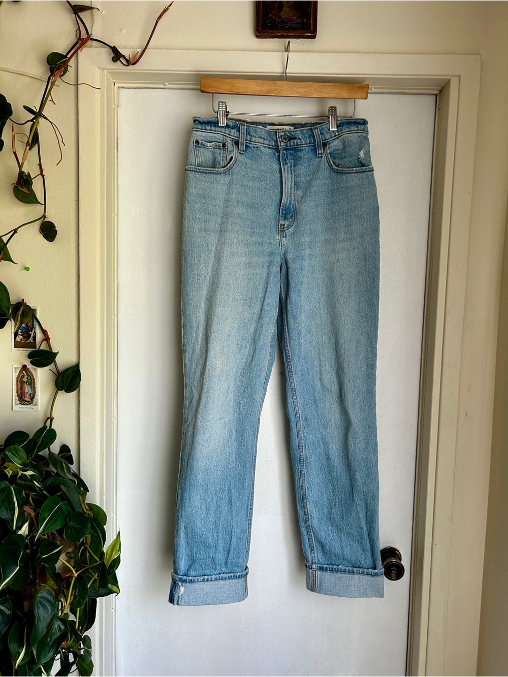 Abercrombie & Fitch 90’s Straight Ultra-High Rise